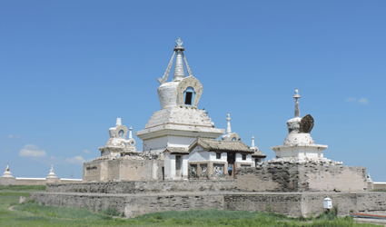 Kharakorum met Erdene Zuu klooster  Mongolie