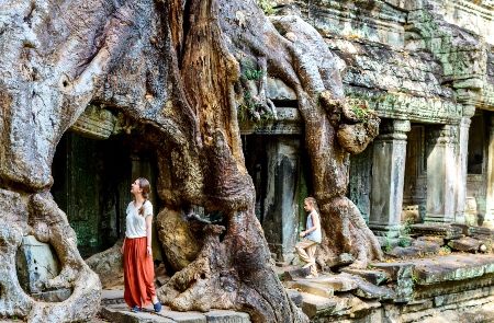 Online bestellen: Familiereis THAILAND & CAMBODJA - 15 dagen; Jungle, Tempels en Strand