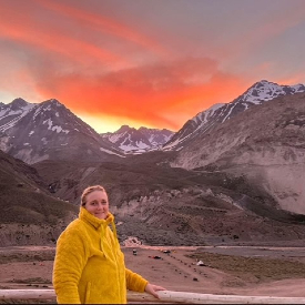 Chili heeft een grote indruk op mij achtergelaten en dan met name het eindeloze Andesgebergte  met zijn blauwe meren en de natuurlijke hotsprings. Een echte aanrader.