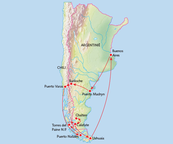Sluiting traagheid twintig Rondreis Patagonië | Koning Aap